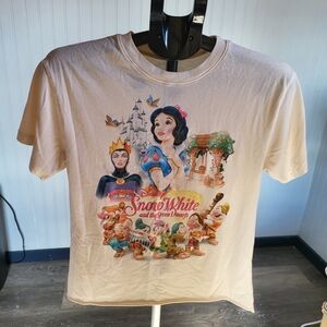 Disney Snow White and the Seven Dwarfs Kids T-Shirt - Cream